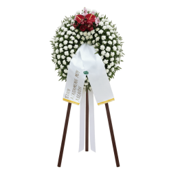 Tripod Funeral Wreath